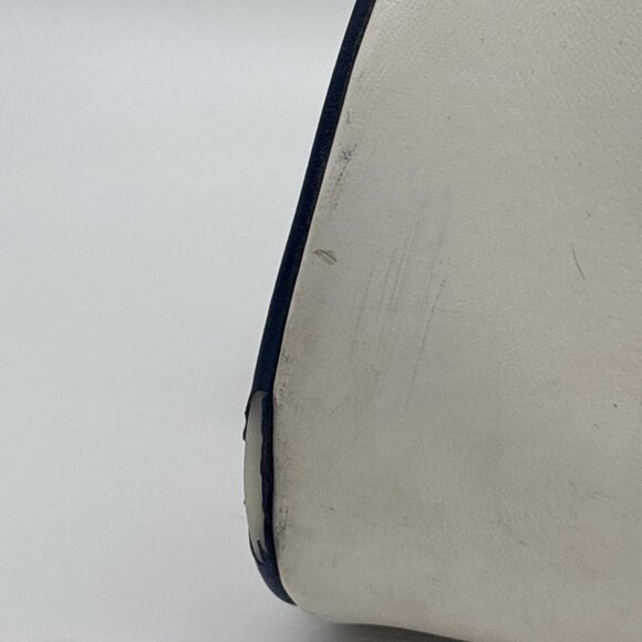 Vintage Molson Award White Leather Travel Duffel Bag - Canadian Made - Picture 13 of 14